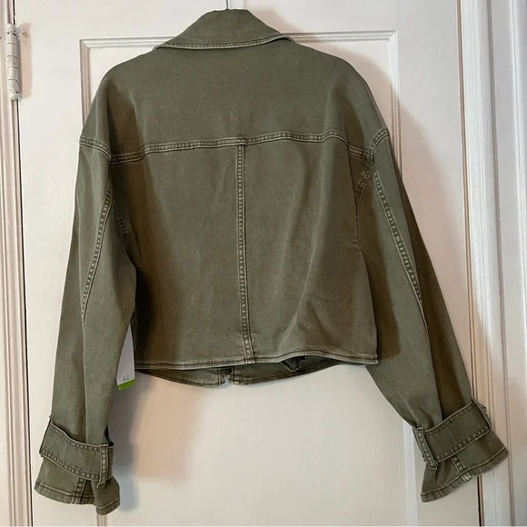 Sam Edelman Mesa Cropped Utility Jacket - Picture 10 of 15
